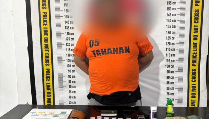 Digerebek Saat Tunggu Pembeli, Bandar Sabu di Kos Siantar Estate Dibekuk dengan 54 Paket Siap Edar