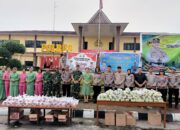 Solid dan Kompak, TNI-Polri di Pematangsiantar Bersatu Berbagi Takjil Ramadhan