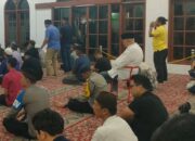 Nuansa Ramadhan, Personel Polsek Siantar Barat Sholat Tarawih Berjamaah di Masjid Raya