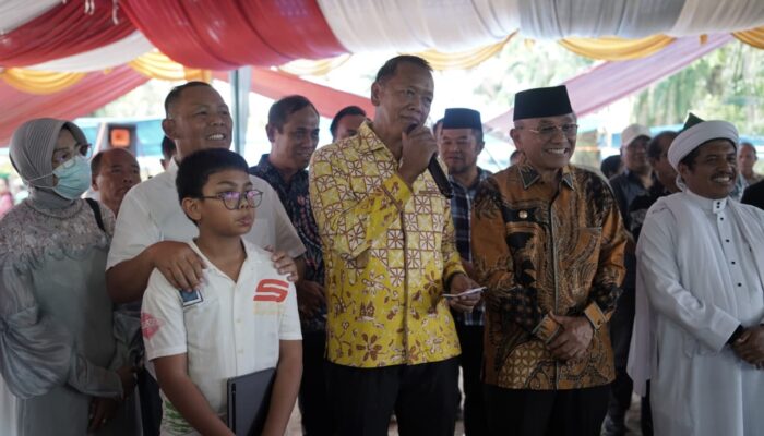 Kapolres Simalungun dan Ketua Bhayangkari Hadiri Pesta Tugu Tambak, Perkuat Budaya dan Persaudaraan