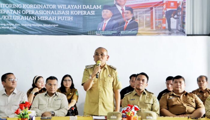Monitoring Percepatan Operasional KDKMP di Nagori Karang Anyar