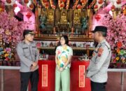 Perkuat Silaturahmi dan Cooling System, Sat Binmas Polres Pematangsiantar Sambangi Vihara Samiddha Bhagia
