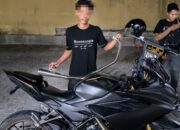 Timsus Dayok Mirah Polres Pematangsiantar Kembali Tertibkan Motor Knalpot Brong Saat Patroli Subuh