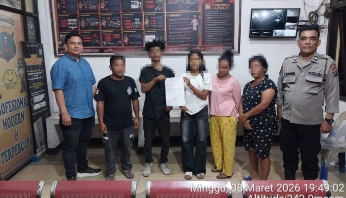 Polsek Siantar Utara Selesaikan Dugaan Pencurian HP Melalui Mediasi
