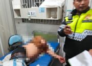 Polres Pematangsiantar Tindaklanjuti Laporan Call Center 110, Cek TKP Laka Lantas di Simpang Tanjung Pinggir