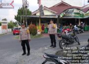 Polsek Siantar Barat Intensifkan Patroli Lokasi Penjualan Takjil, Jaga Keamanan dan Kelancaran Lalu Lintas