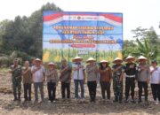 Kapolres Pematangsiantar Bersama Forkopimda Tanam Jagung Serentak Dukung Swasembada Pangan