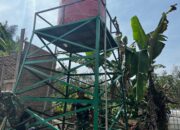 Satgas TMMD Ngebut Pasang Pipa Tandon Sumur Bor, Warga Nagori Limag Segera Nikmati Air Bersih