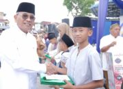 Bupati Simalungun Buka Puasa Bersama Masyarakat Sidamanik, Pererat Silaturahmi dan Berbagi Santunan