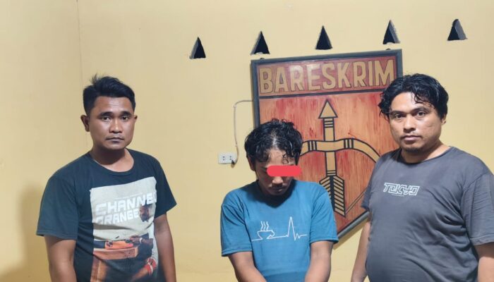 Kabur ke Ladang, Bandar Sabu di Ujung Padang Ditangkap Polsek Bosar Maligas