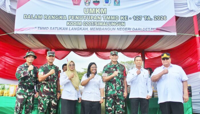 TMMD Ke-127 Kodim 0207/Simalungun Resmi Ditutup, Dorong Kesejahteraan Masyarakat Desa