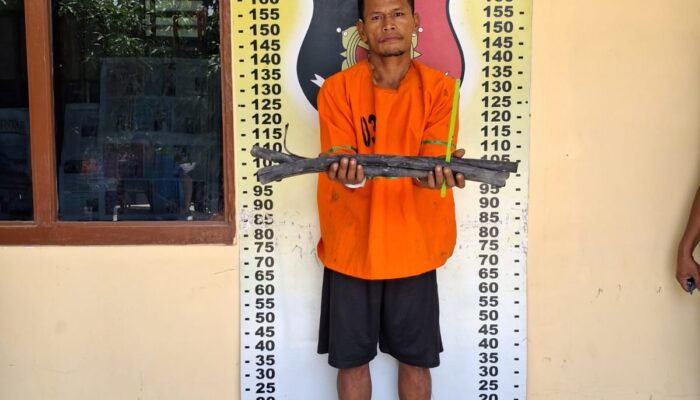 Buronan 17 Bulan Akhirnya Tertangkap, Pelaku Pencurian Kabel Gudang Rp20 Juta Dibekuk Polsek Perdagangan