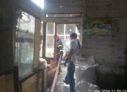 Diduga Lupa Mematikan Api, Kandang Ayam di Jalan Pendidikan Terbakar