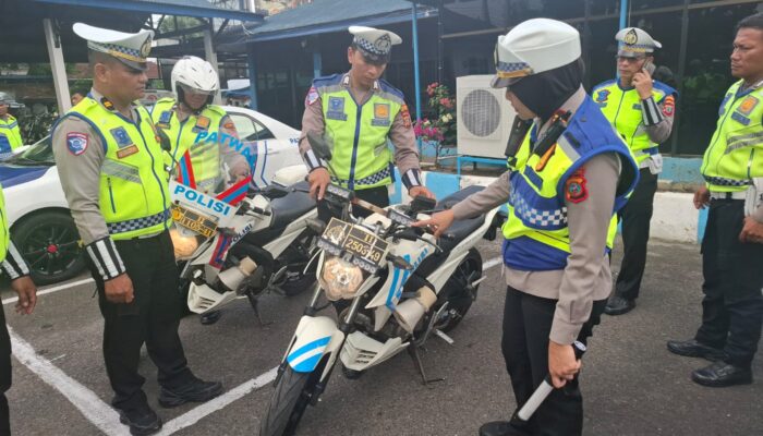 Jelang Ops Ketupat Toba 2026, Satlantas Polres Pematangsiantar Periksa Kendaraan Dinas dan Kelengkapan Personel