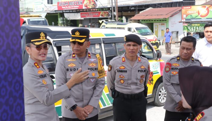 Kapolres Pematangsiantar Cek Kesiapan Pos Pam dan Pos Yan Ops Ketupat Toba 2026, Pastikan Pelayanan Terbaik bagi Masyarakat