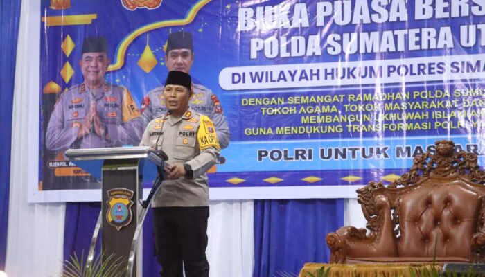 Kapolres Simalungun Hadiri Safari Ramadan Kapolda Sumut, Perkuat Silaturahmi dengan Ulama dan Masyarakat
