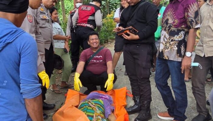 Tindaklanjuti Laporan Call Center 110, Polsek Siantar Martoba Cek TKP Temuan Mayat di Jalan Rondahaim