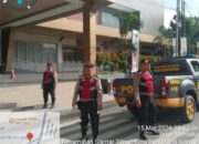 Pastikan Arus Lalu Lintas Lancar, Sat Samapta Polres Pematangsiantar Gelar Patroli Roda Empat dan Gatur Lalin