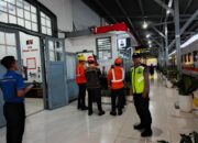 Ops Ketupat Toba 2026, Polsek Siantar Barat Perketat Pengamanan Arus Mudik di Stasiun Kereta Api