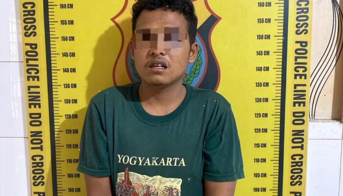 Polsek Siantar Martoba Amankan Terduga Pelaku Percobaan Pencurian di SPBU