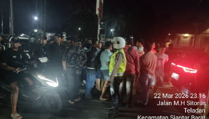 Polres Pematangsiantar Selesaikan Keributan Melalui Mediasi