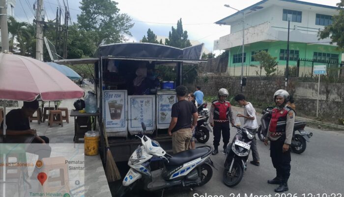Antisipasi Kemacetan, Samapta Polres Pematangsiantar Maksimalkan Patroli dan Gatur Lalin