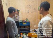 Polsek Siantar Timur Gerak Cepat Cek TKP Pencurian 5 Tabung Gas LPG