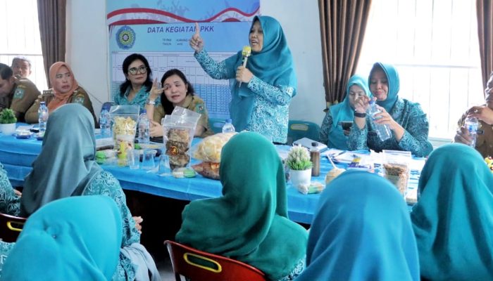 TP PKK Simalungun Bina UP2K di Nagori Karang Anyar, Dorong Peningkatan Ekonomi Keluarga