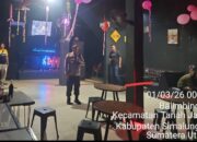 Hormati Ramadhan, Polsek Tanah Jawa Razia THM Barra VIP Bar