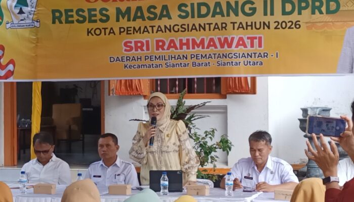 Reses DPRD Pematangsiantar, Sri Rahmawati Serap Aspirasi Warga Soal Jalan Rusak dan Lampu Jalan