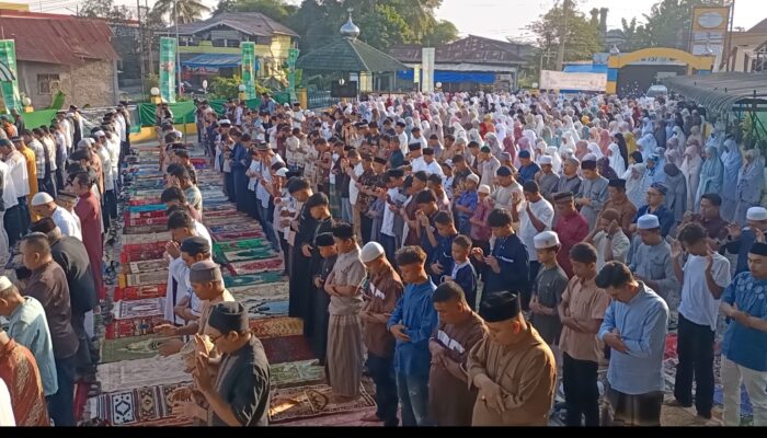 Ribuan Jamaah Padati Masjid Al-Hidayah, Sholat Idul Fitri 1447 H Berlangsung Khidmat