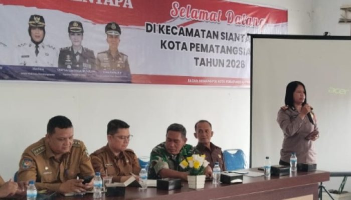 Kapolsek Siantar Utara Hadiri “Forkopimda Menyapa”, Serap Aspirasi Warga dan Perkuat Kamtibmas
