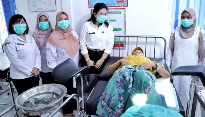 Optimalkan Deteksi Dini Kanker Serviks, TP PKK Simalungun Gelar Pembinaan IVA Test
