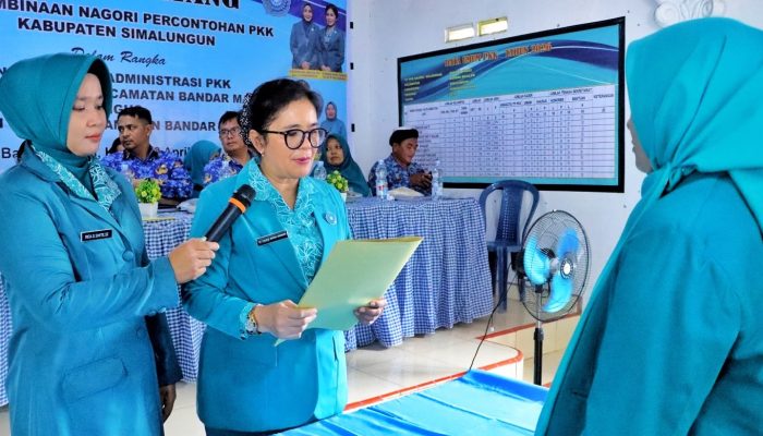 Pembinaan Tertib Administrasi PKK di Nagori Bandar Tinggi, Dorong Tata Kelola yang Akuntabel