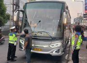 Sat Lantas Polres Pematangsiantar Sosialisasikan Tertib Berlalu Lintas di Jalan Pattimura