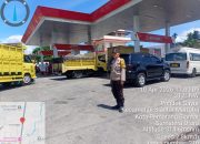 Polsek Siantar Martoba Monitoring dan Pengamanan Penyaluran BBM di Sejumlah SPBU