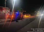 Sat Samapta Polres Pematangsiantar Gelar Blue Light Patrol, Antisipasi 3C dan Balap Liar