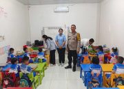 Bhabinkamtibmas Polsek Siantar Timur Monitoring Distribusi MBG di TK Nazaret