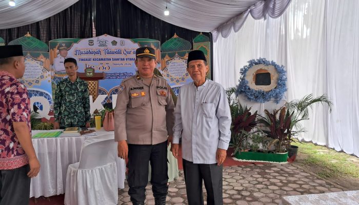 Sat Binmas Polres Pematangsiantar Sambang Kamtibmas di Kantor Camat Siantar Utara