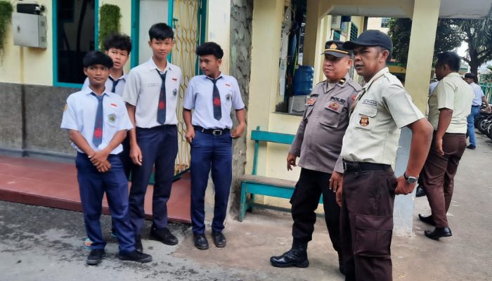 Sat Binmas Polres Pematangsiantar Sambang Sekolah, Edukasi Kamtibmas dan Pencegahan Narkoba