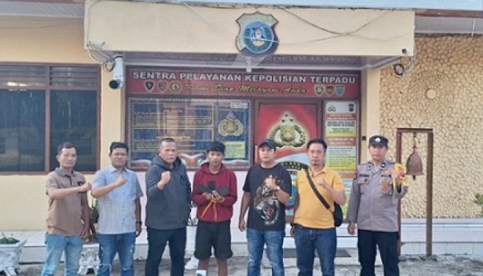 Sembunyi di Lemari, Pelaku Pencurian Dua HP di Cafe Pondok Melati Diringkus Polsek Gunung Malela
