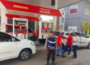 Antisipasi Gangguan Kamtibmas, Polsek Siantar Timur Monitoring Penyaluran BBM di SPBU