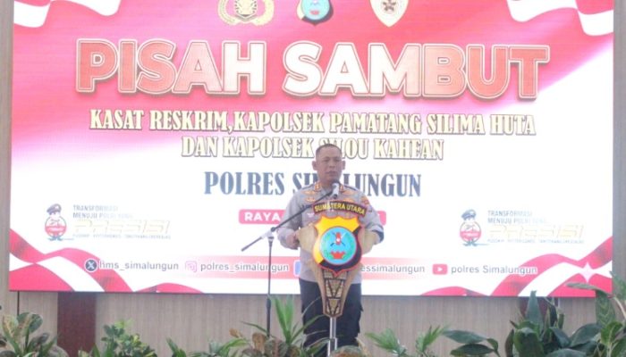 Sertijab Berlangsung Hangat, Kapolres Simalungun: “Langsung Tancap Gas Layani Masyarakat!”