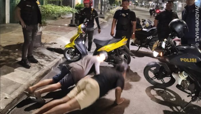 Timsus Dayok Mirah Bergerak, Nongkrong Larut Malam Langsung Dibubarkan