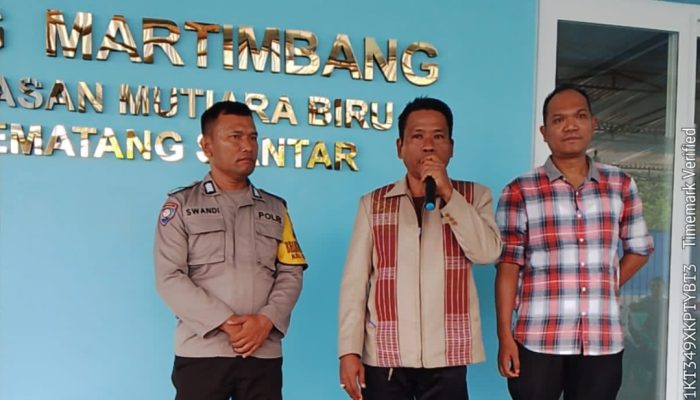 Camat Siantar Selatan Bersama Polsek Hadiri Pembukaan SPPG Martimbang