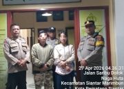Polres Pematangsiantar Cek TKP Dugaan Perusakan Rumah Warga di Jalan Farel Pasaribu