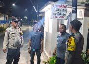 Polsek Siantar Marihat Gelar SALING di Pos Kamling Gang Kayu Manis