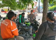Sat Binmas Polres Pematangsiantar Sambang Warkop, Ajak Warga Jaga Kamtibmas