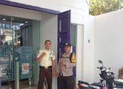 Bhabinkamtibmas Polsek Siantar Barat Sambangi Bank Muamalat, Sampaikan Pesan Kamtibmas