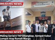 Maling Serial Beraksi di 6 TKP, Kabur Lewat Atap Seng hingga Akhirnya Ditangkap Polisi